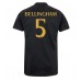 Maillot de foot Real Madrid Jude Bellingham #5 Troisième vêtements 2023-24 Manches Courtes